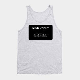 Missionary Badge Tank Top